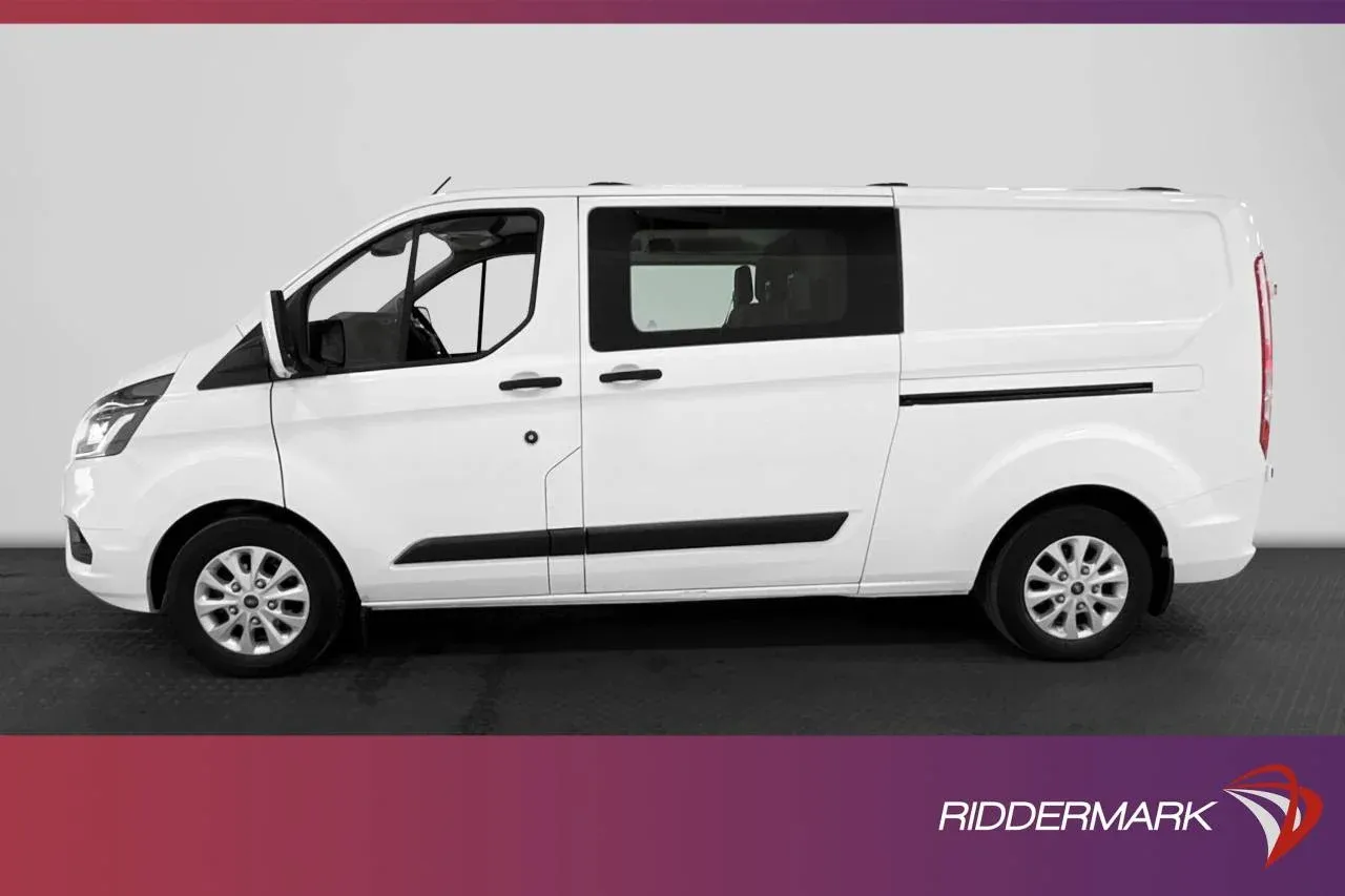 Ford Transit Custom CrewVan L2 2.0 Värmare Drag V-inr Moms Image 1